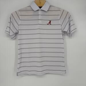 Alabama Crimson Tide Men's Polo Size Medium Antigua Short Sleeve